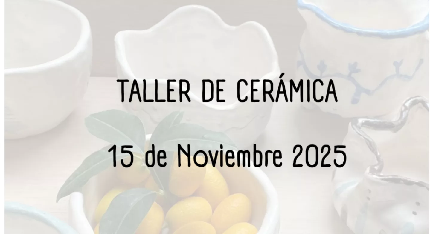 Taller de cerámica en la Sierra de Alhama, 15 de noviembre